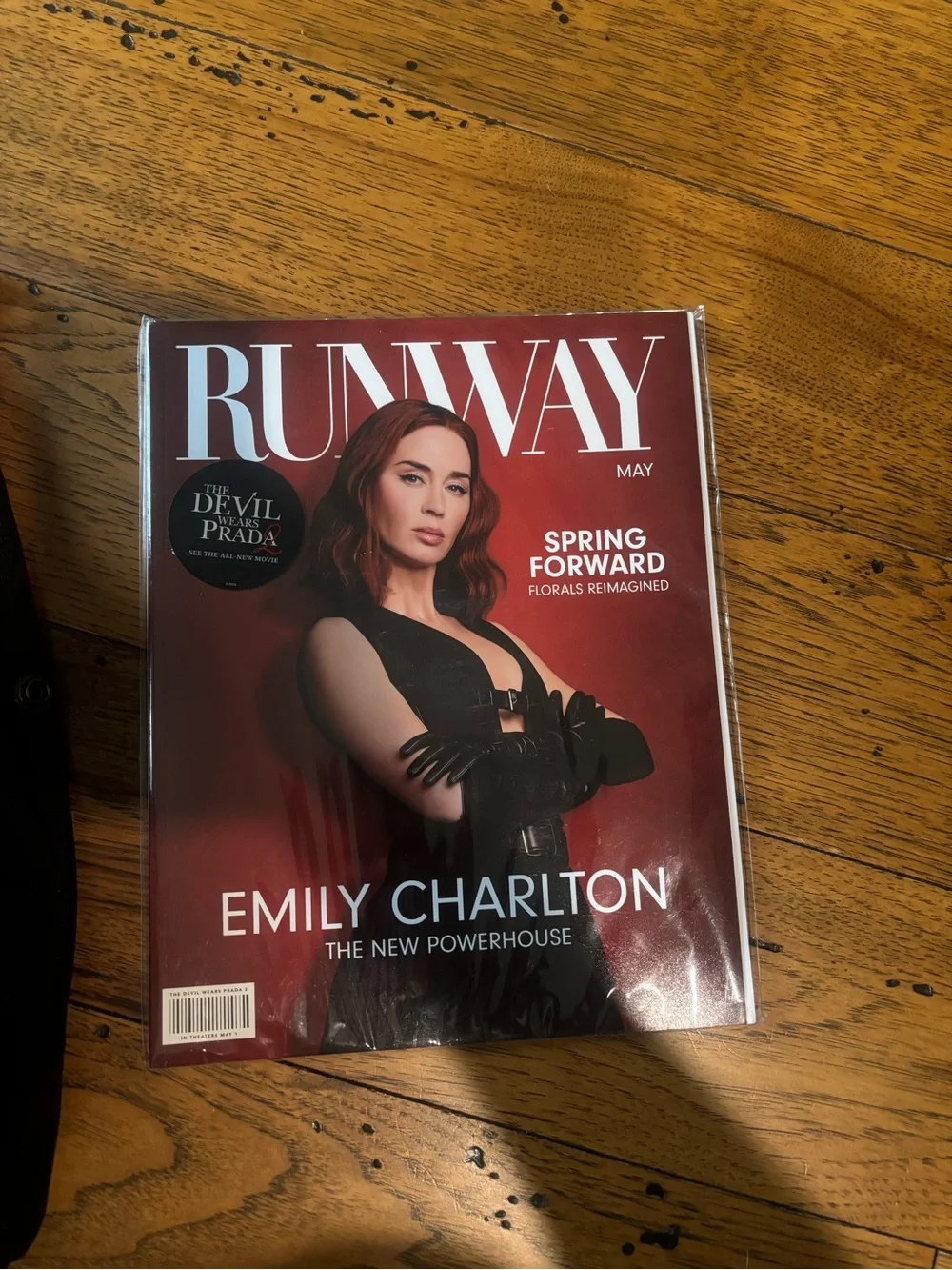The Devil Wear Prada 2 Merch Bundle Black Duffel Bag, Runway Magazine, Funko Pop